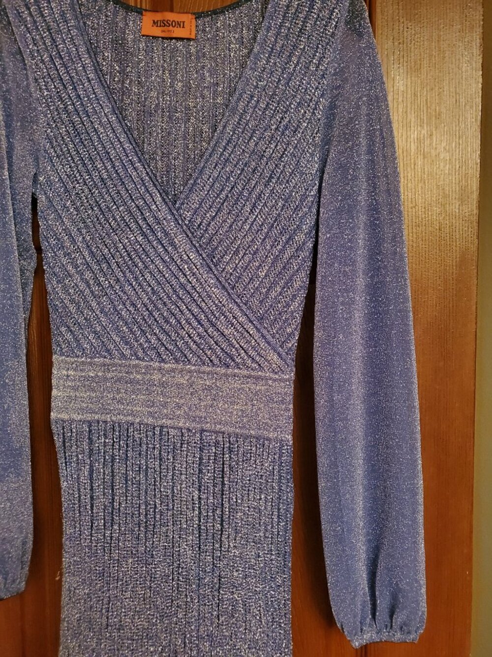 Gorgeous MISSONI Lurex Midi Dress - Picture 3 of 4